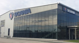 Автосалон «Scania», г. Новосибирск, ул. Толмачевская д. 33/3